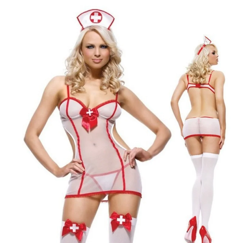 

Sexy Lingerie Women Maid Cosplay Costume Servant Schoolgirl Uniform Babydoll Dress Erotic Role Play Exotic Lingerie Maid Uniform