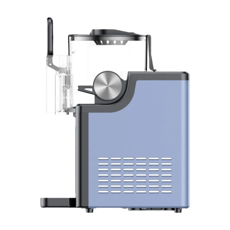 

Snow Melting Machine Single Cylinder Slush Maker Automatic Cleaning Commercial & Home Ice Shaver Machine Frozen Drink Maker