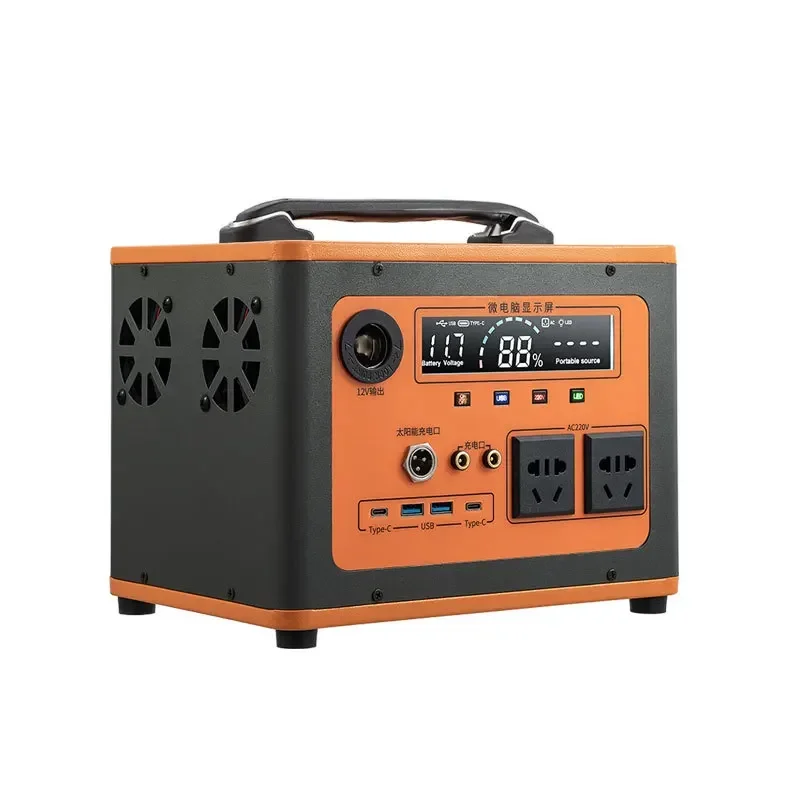 Cross-border Mobile Power Supply 220V Large-capacity Portable Household Self-driving Live Camping Stall Emergency Energy Storage