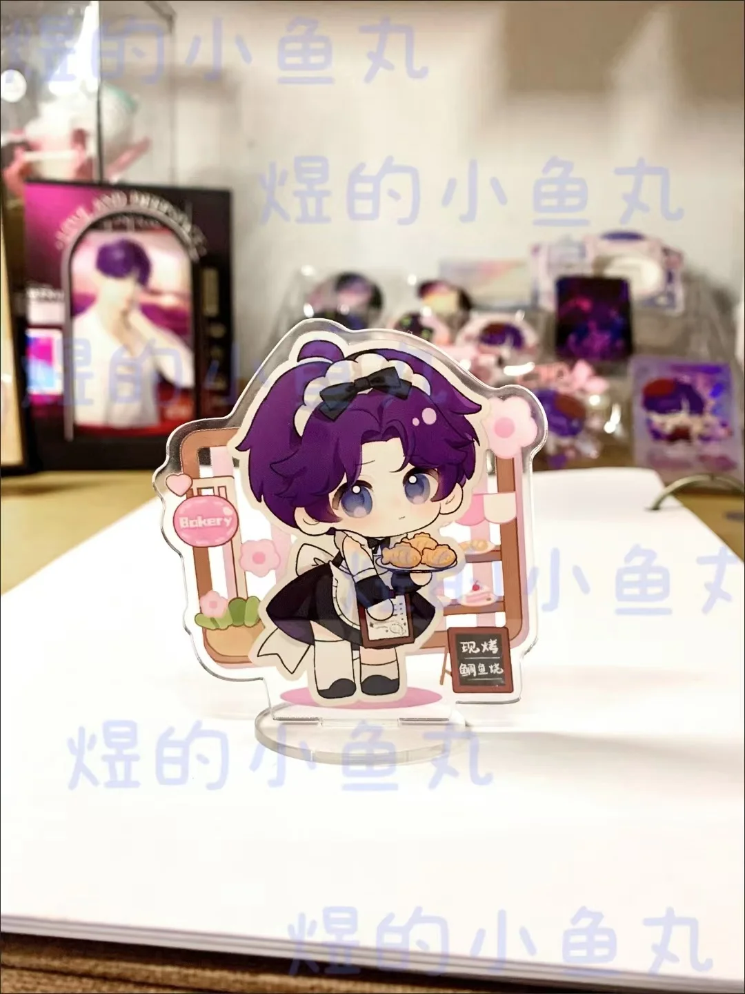 Game Love and Deepspace Cartoon Desk Plate Stand Model Xavier Zayne Rafayel ralayo Shen Xinghui Li Shen Qi Yu Action Figure Toy
