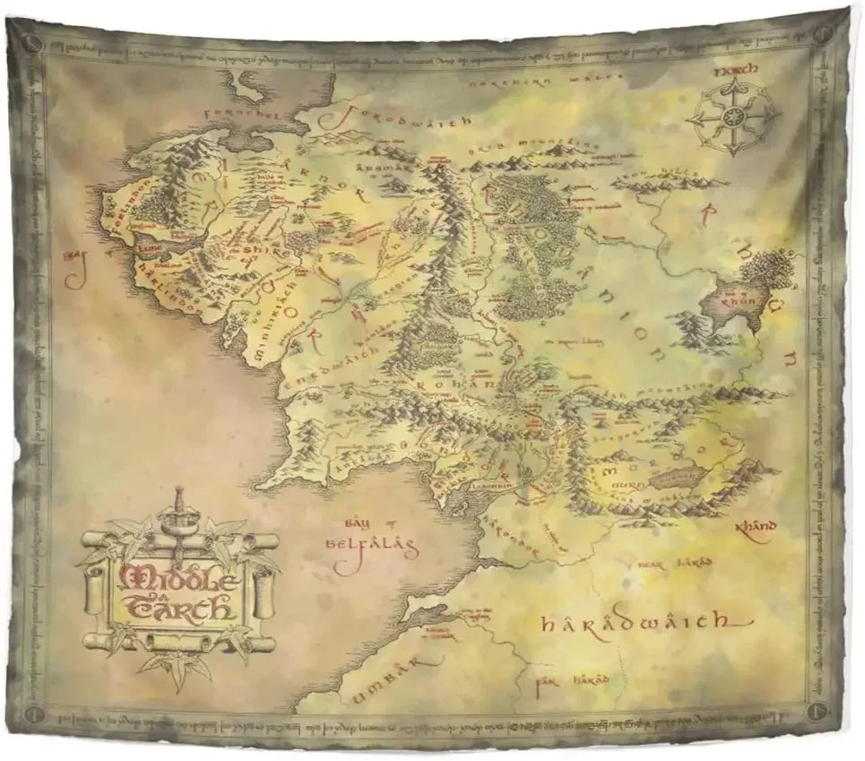 middle earth map
