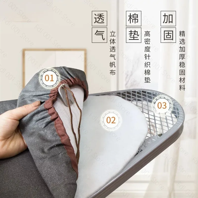 Wall Mounted Drop Down Ironing Board Wardrobe Cabinet Built-In Push Pull Out Sliding Tabletop Ironing Board