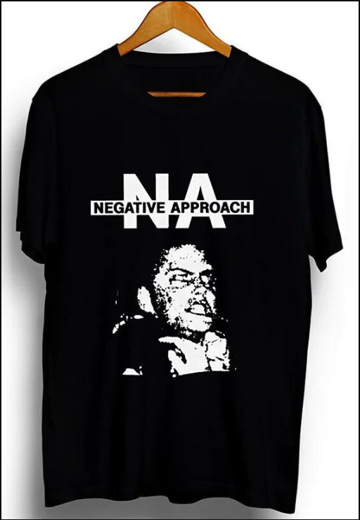 

Negative Approach T-Shirt , Harcore Punk 80's Vintage Retro