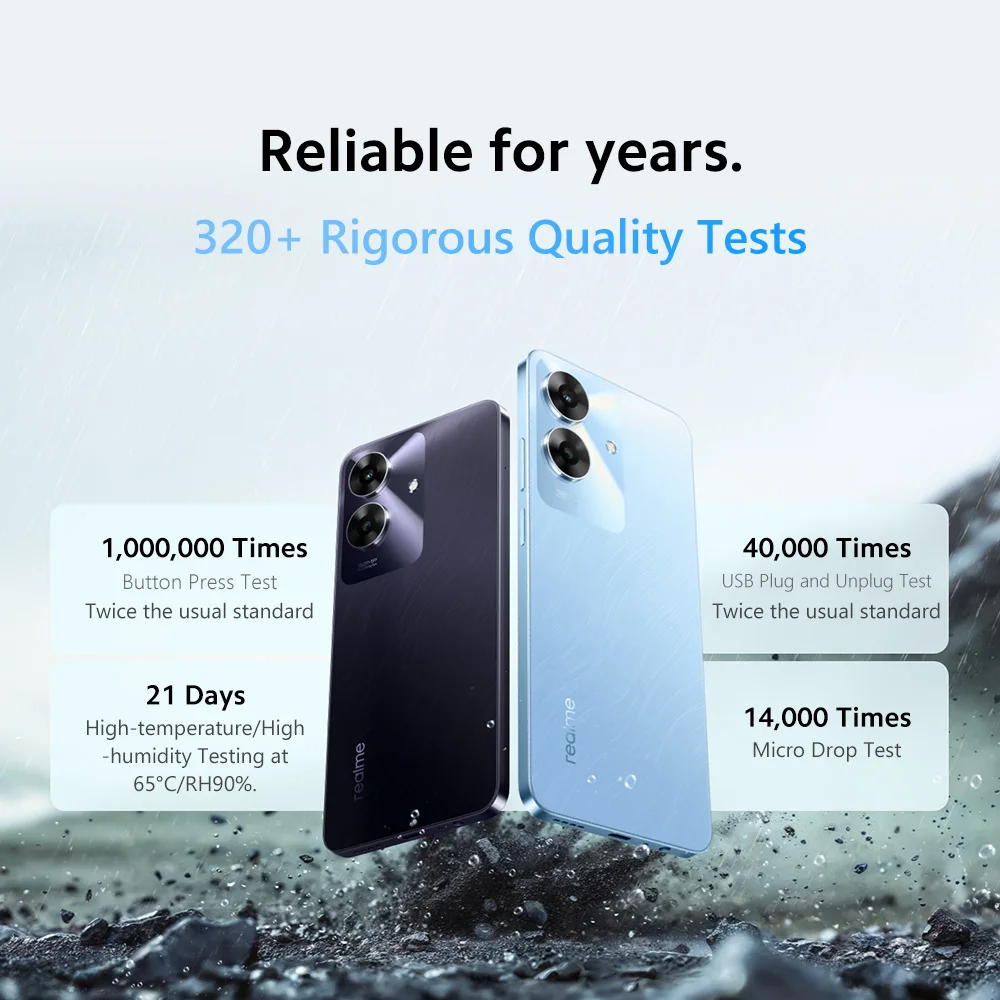 هاتف Realme Note 60 4G الذكي 4GB Ram 256GB Rom 5000mAh