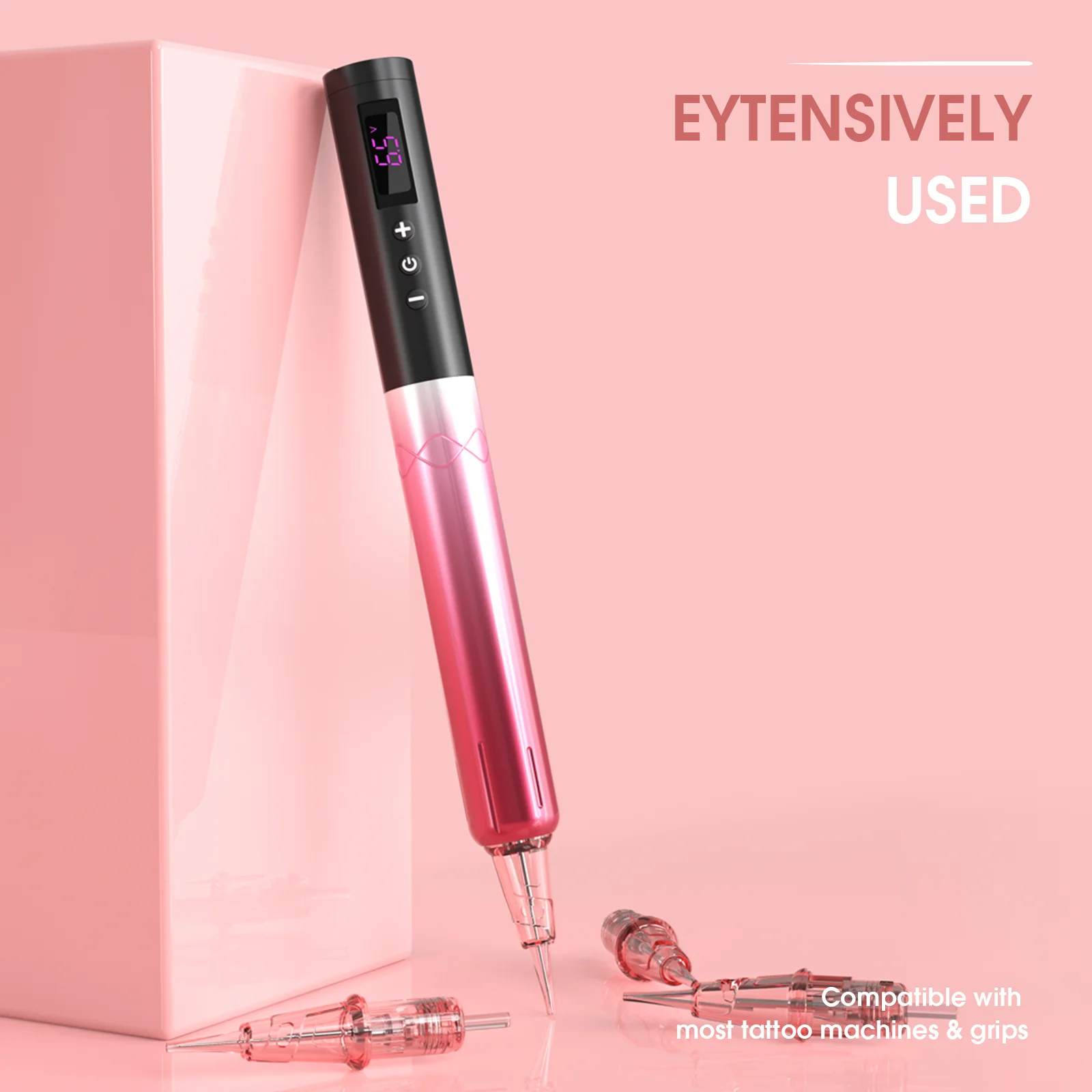 Popu Pinki Disposable Sterilized Cartridge Tattoo Needles Suit for Make-up Eyebrows Eyeliner Lips Tattoo Needles 20pcs/Lot
