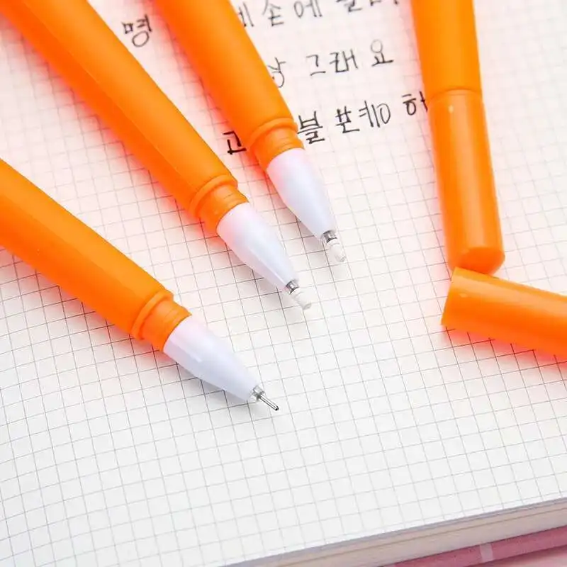 1 Stück Lytwtw's Cartoon Karotte Kaninchen Kawaii Schulbedarf Büromaterial Gelstift Niedlich Kreativ Süß Reizend Hübsche Stifte – Detail 16