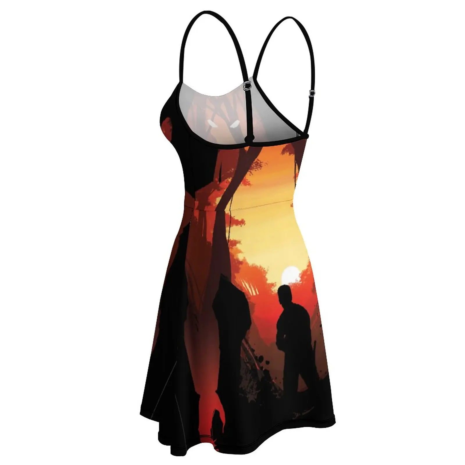 Sexy Predator Movie Alien 23 Women's Sling Dress Sarcastic  Clubs  Woman's Dress Dresses Novelty