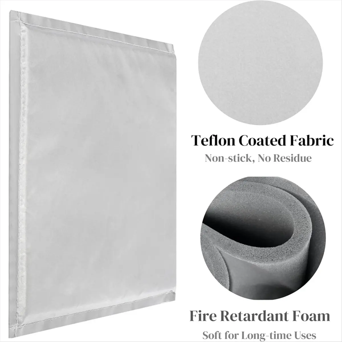 

Комплект из 8 термоподушек, набор термоматов, 4 подушки для термопресса, 2 листа для переноса и 2 ленты