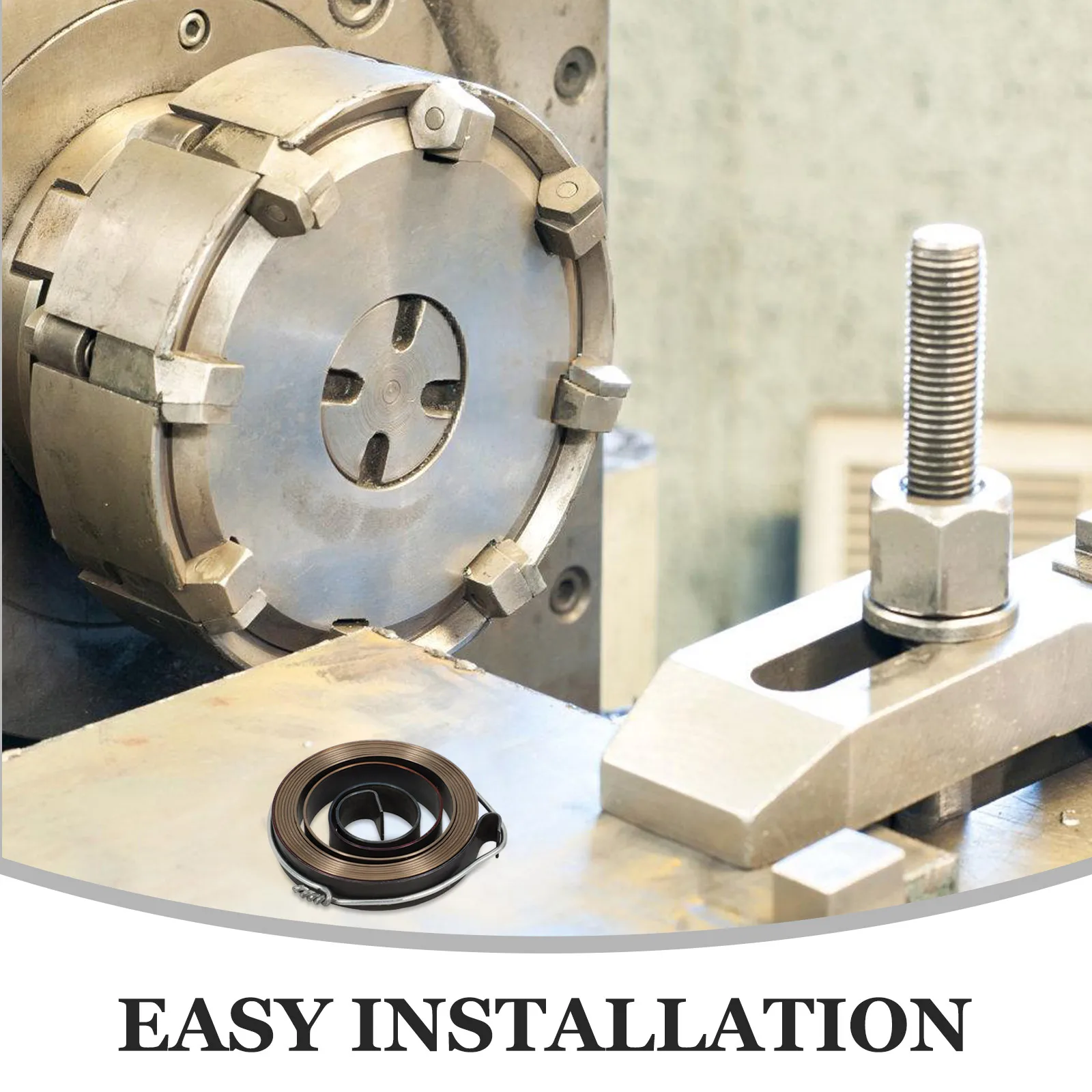 

Replacement Steel Bench Coil Heavy Duty Parts Spindle Return For Drill Press Equipment Quill Feed Return Coil Spring Metal