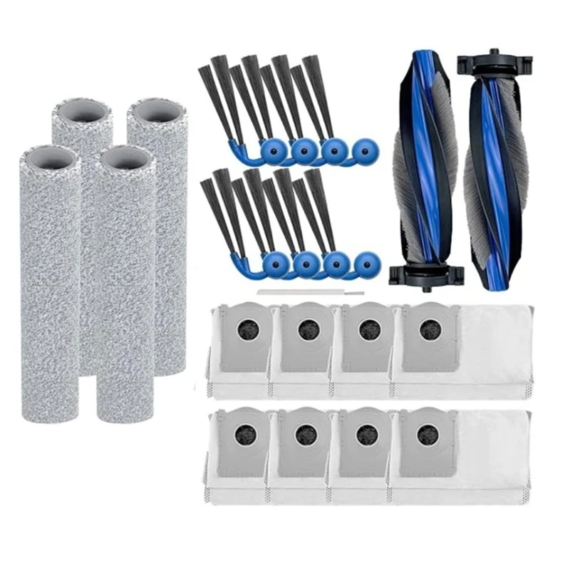 Benchmade Quality Dust Bags Main Side Brushes Roller Mop Replacement Parts For Ecovacs T90 Pro OMNI X9S Pro OMNI Robot Vacuums