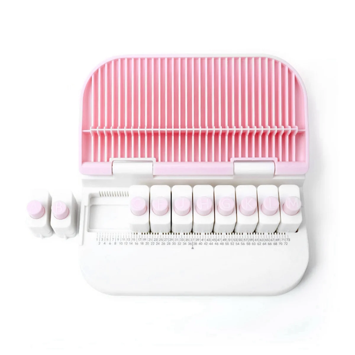 

B17CB 26-Letter Embossing Machine Tool Bit, DIY Hand-Book, Letter Punching Combination, Used for Hand-Making.