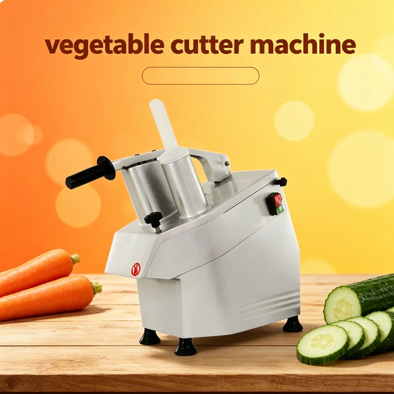 Electric Vegetable Cutting Machine Automatic Celery Kale Green Bean Coconut Slice Chips Shredder Chopper Slicer Cutter