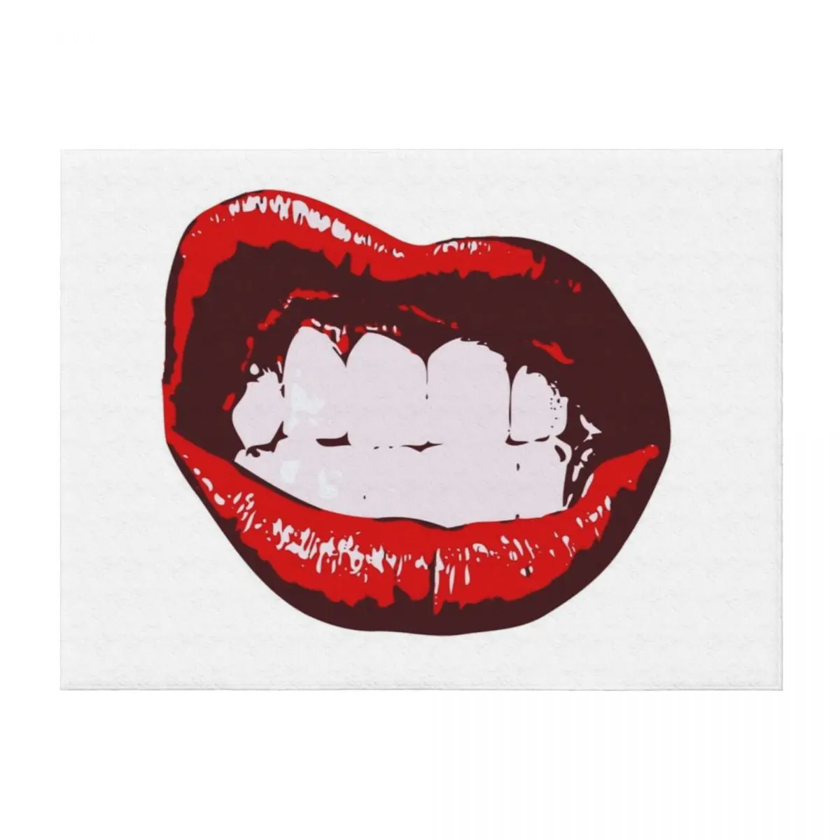 

Sexy teen girl lips Throw Blanket Moving Loose For Baby Sofas Blankets