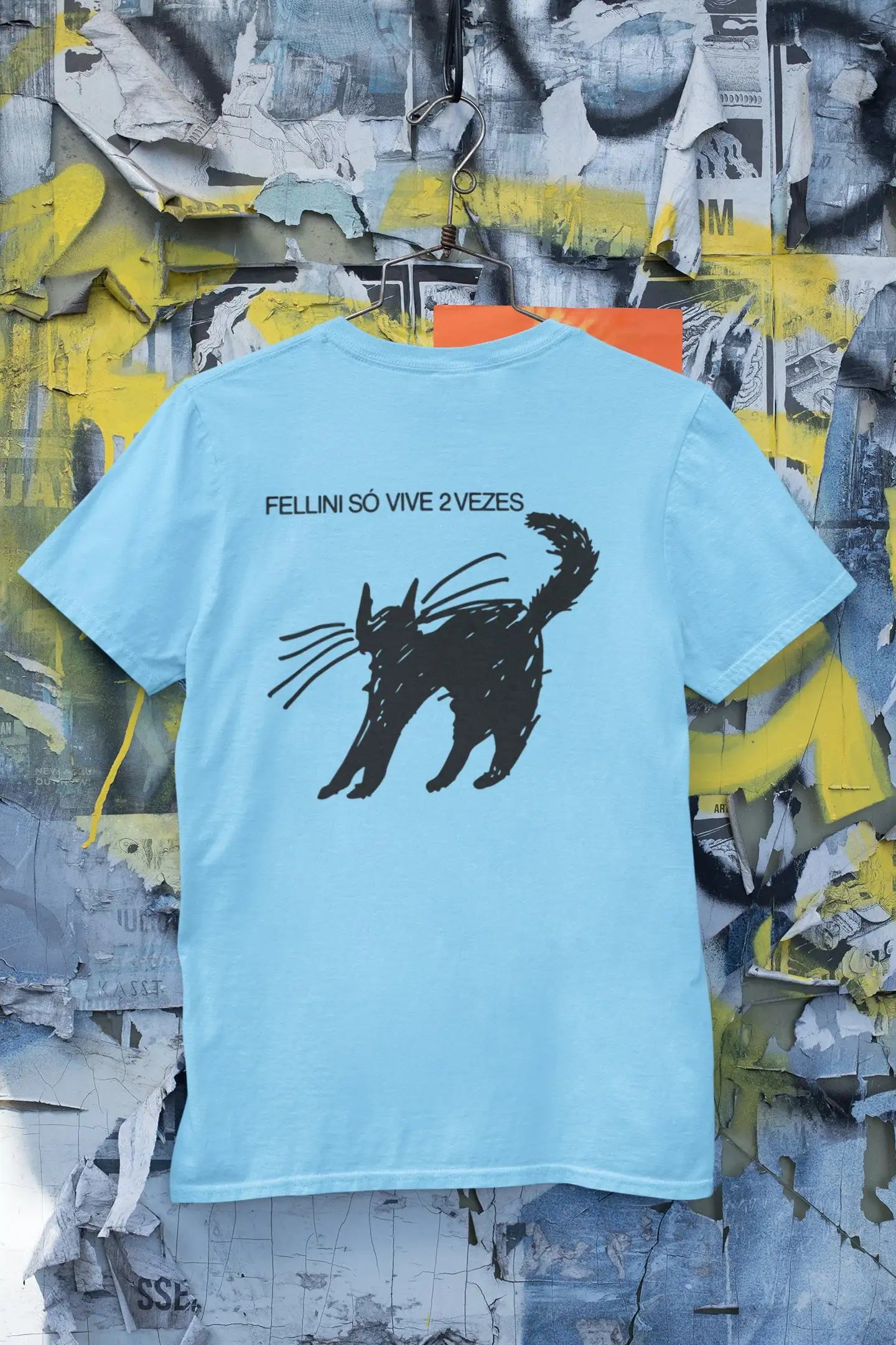 Fellini Blue T Shirt