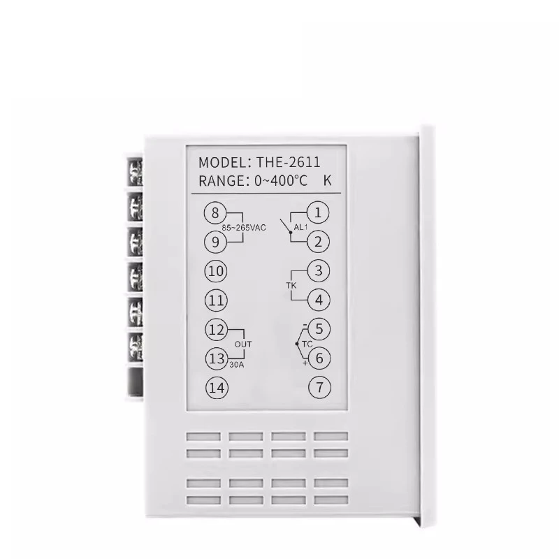 THE-2511 THE-2611 Strumento di controllo integrato per tempo e temperatura Uscita relè/SSR display digitale Controller PID AC 85-265 V