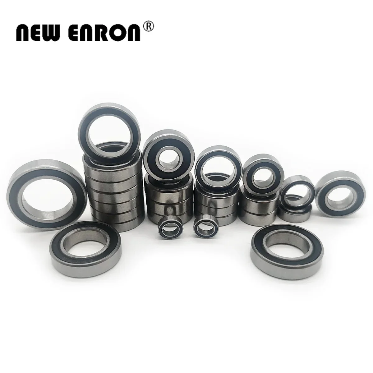 26 قطعة مجموعة محامل كروية من الفولاذ الكروم مطاط أسود مختوم مسبقًا لسيارة RC TRAXXAS Maxx Slash 102076 -4 شاحنة ذات دورة قصيرة