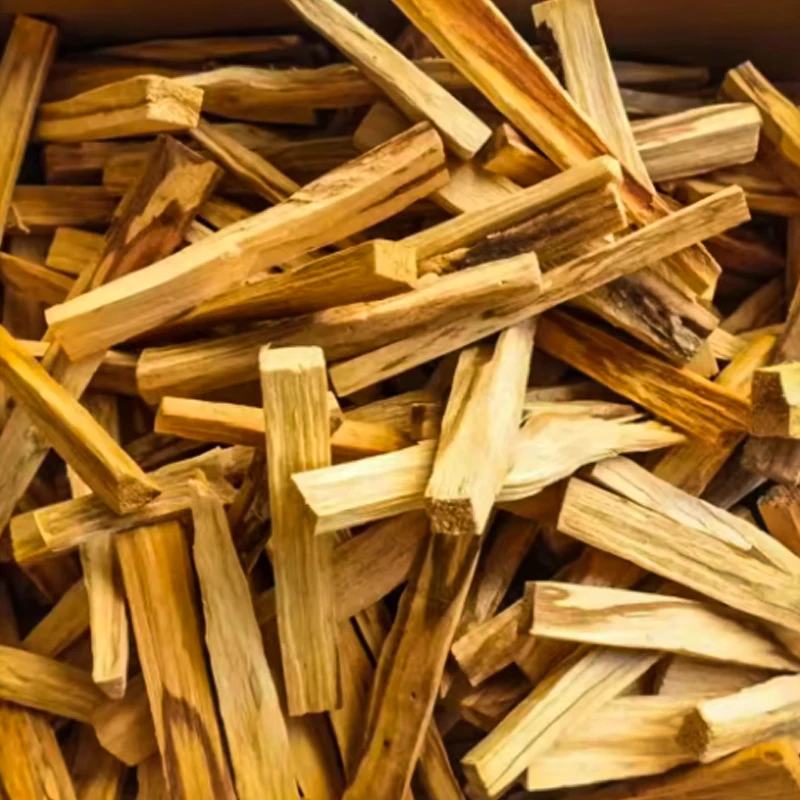 Gbbma Original Palo Santo Santo Bastoncini naturali in legno sacro Incenso, alto contenuto di olio L'odore è dolce per l'aromaterapia indoor yoga