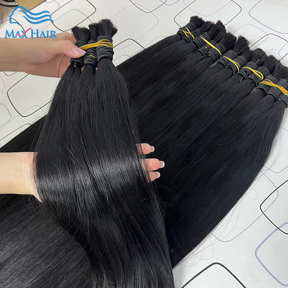 الشعر البشري السائبة 16A كامل Tali تمديد مستقيم لا لحمة بائع الشعر الهندي 100% شعر طبيعي الإنسان تجديل Cabello حبيبات