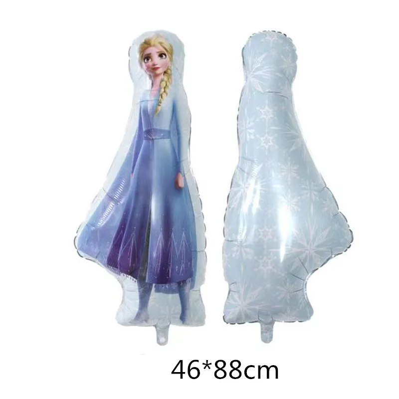 Disney Frozen Princess Elsa Anna Baby Shower Children's Birthday Party Decoration Balloon Aluminum Foil Balloon