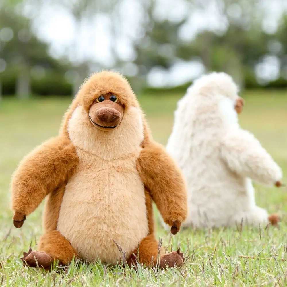 Simpatico scimmia a naso lungo in cotone PP, soffice e morbido scimmia farcita, comode feste di compleanno di animali fatti a mano