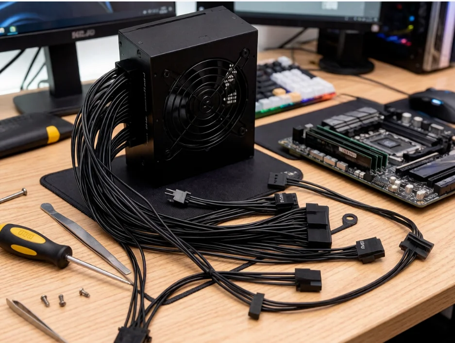 850W Sfx Power Supply 80 Plus Gold - Szybka wysyłka, modułowy zasilacz SFX o