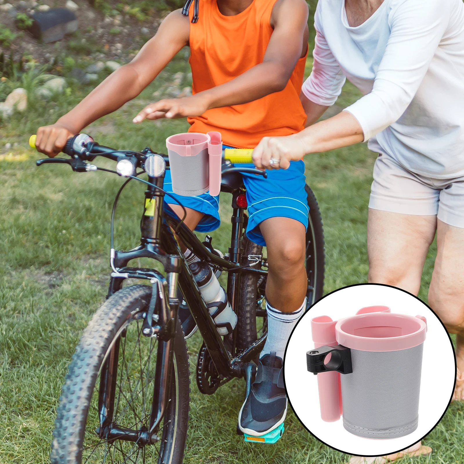 

Bicycle Cup Holder Bike Coffee Bracket Accessories for Women Holders Drinks Plastic and Phone Handlebar Water