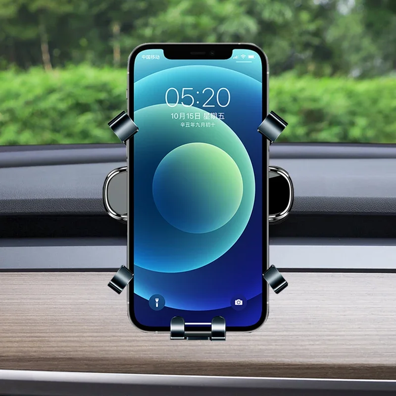 Car Phone Holder For Tesla Model 3 Model Y 2022 2021 2019 Car Styling Bracket GPS Stand Rotatable Support Mobile Accessories