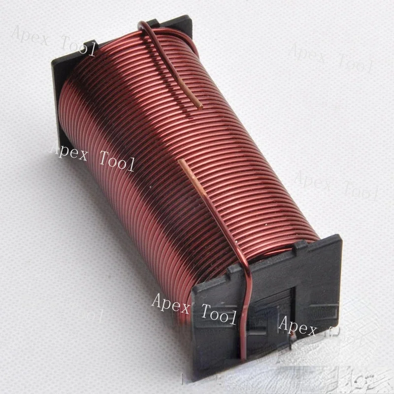 2.0mm Line Frequency Divider Iron Core Inductance Copper Coil Oxygen-Copper QA High Temperature Line 0.1mH-5.6mH