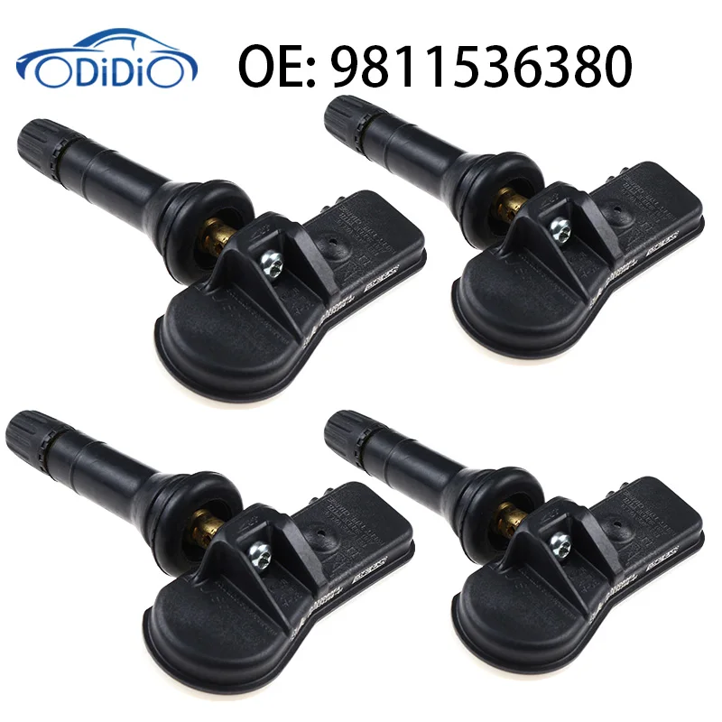 ODIDIO 9811536380 433 MHZ Tire Pressure Monitor Sensor TPMS Sensor For Peugeot 207 301 308 3008 408 508 5008 For Citroen C4