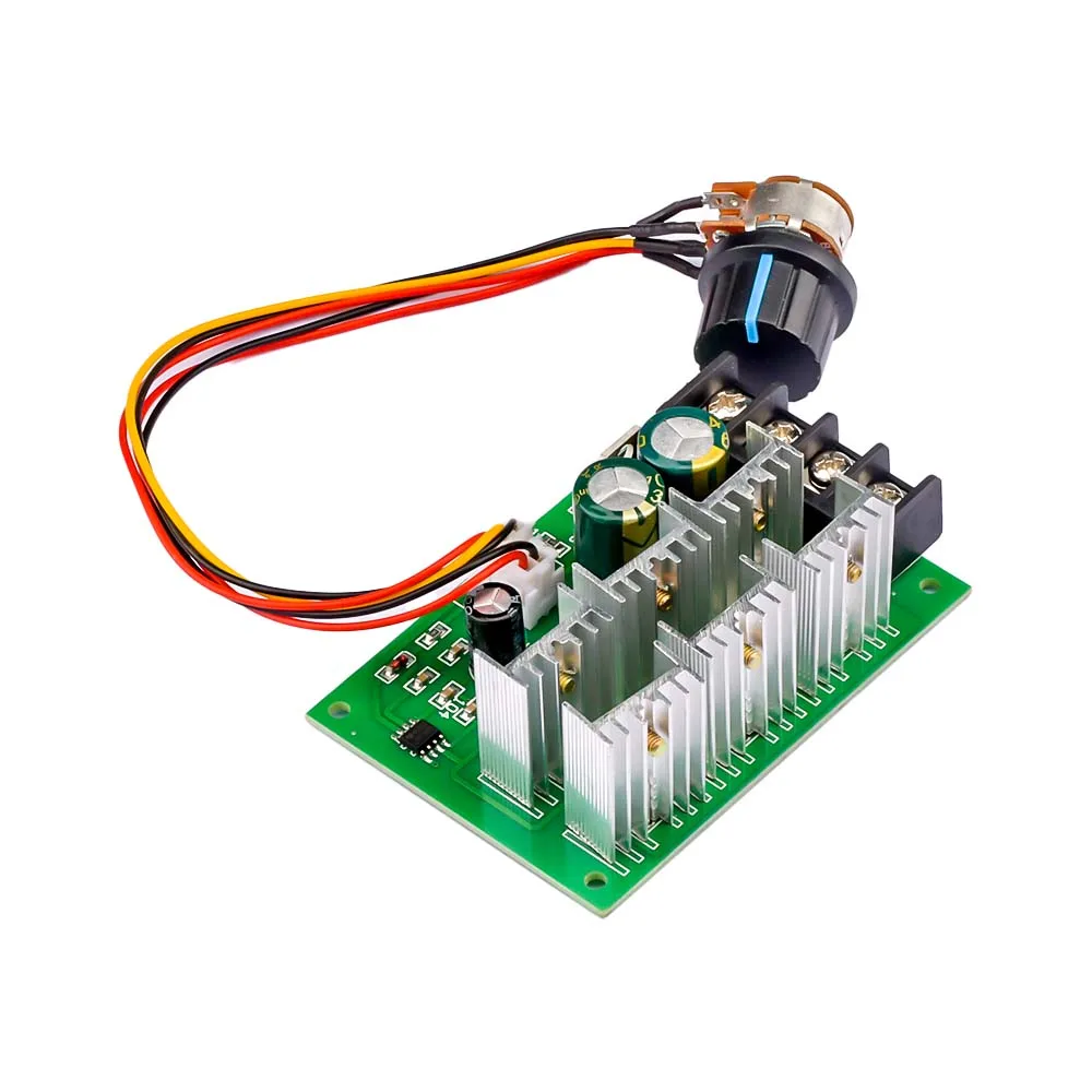 DC9-55V DC Motor Pump Speed Controller Driver 40A 2000W High Power Speed Controller 9V 12V 24V 36V 48V