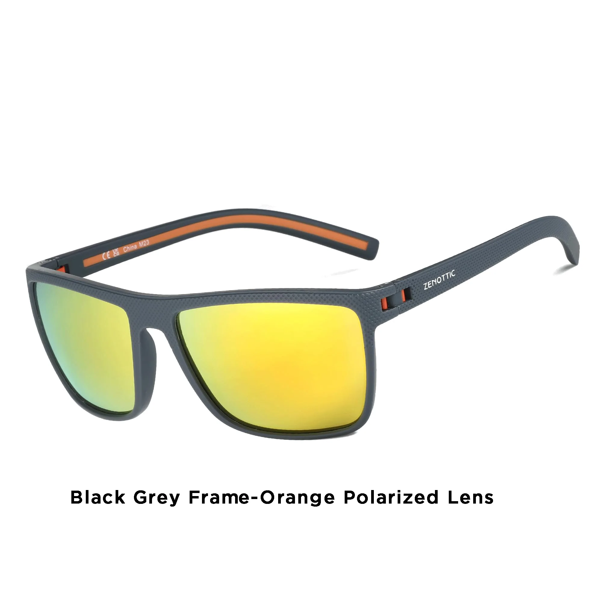 ZENOTTIC Square Sunglasses Black 10
