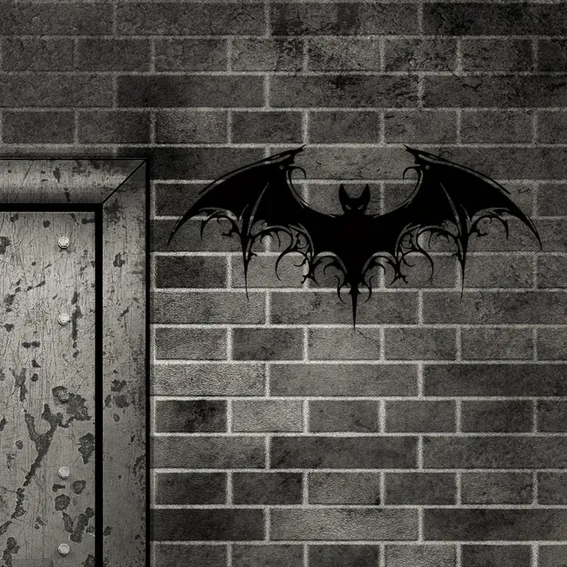 

Halloween Hat Metal Wall Hanging Decor Art Gothic Bedroom Decor Halloween Day Home Party Decor