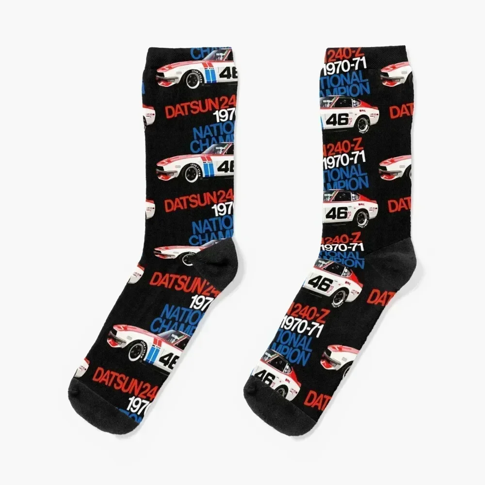 

Datsun 240z 1970 SCCA Champion Socks summer gift hip hop cycling Men's Socks Women's