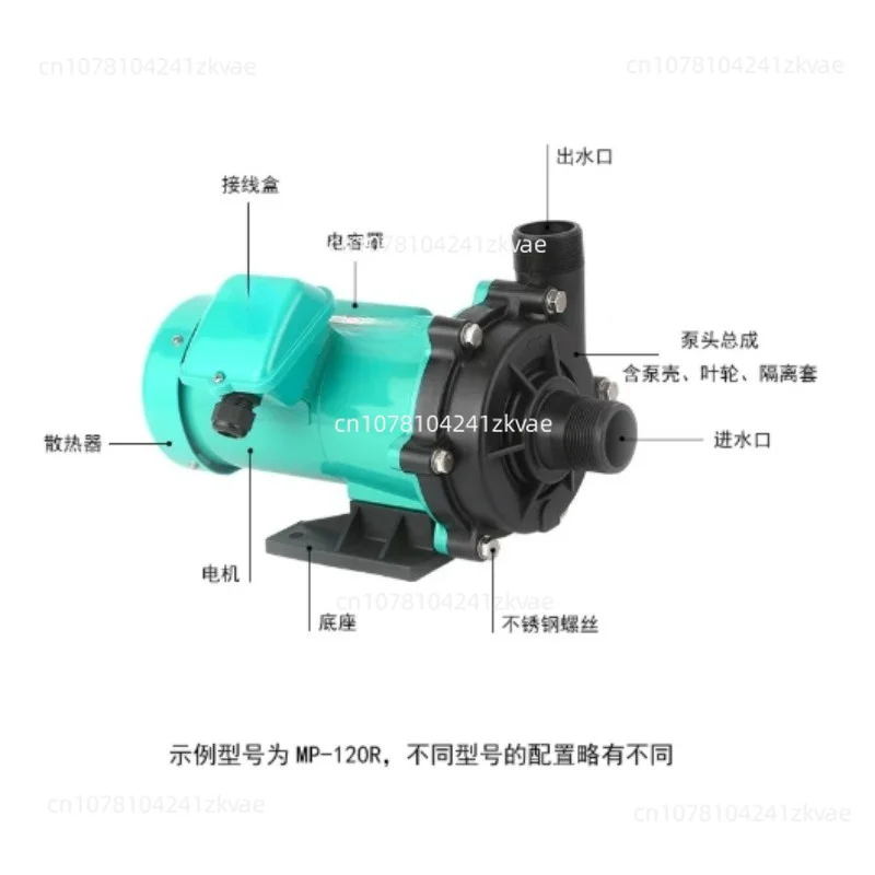 Agricultural  Circulation Pump, Resistant To Weak Acids And Weak Alkalis, With Impeller