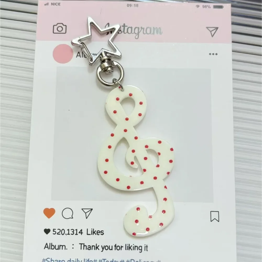 Kawaii Acrylic Cartoon Keychain with Carabiner image