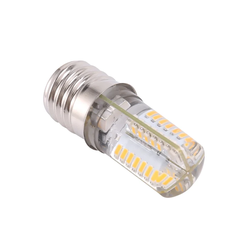 AFOURT-10X E17 Soket 5W 64 Bohlam Lampu LED 3014 SMD Lampu Putih Hangat AC 110V-220V