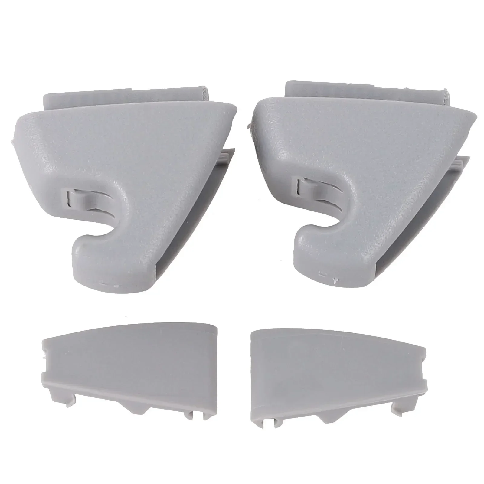 คลิปบังแดด 2 ชิ้นสําหรับเชฟโรเลตสําหรับ Opel 95994975   สําหรับ Cruze Spark รถยนต์ Sunvisor Hooks สนับสนุนวงเล็บอุปกรณ์ตกแต่งภายในรถยนต์