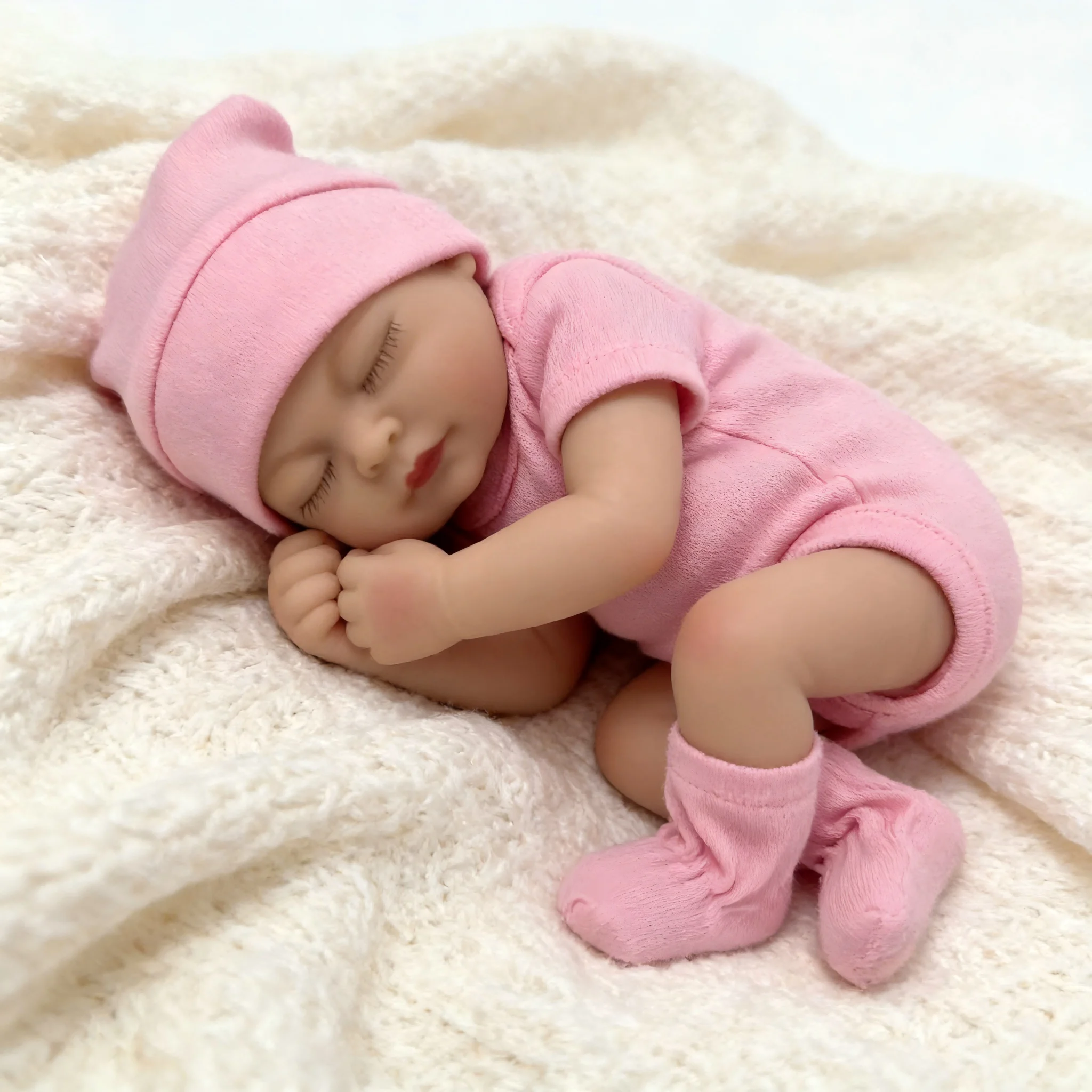 Poupées Reborn réalistes de 13 pouces, poupées Reborn à corps entier pour filles, cadeaux de Noël et d'anniversaire (13 pouces)