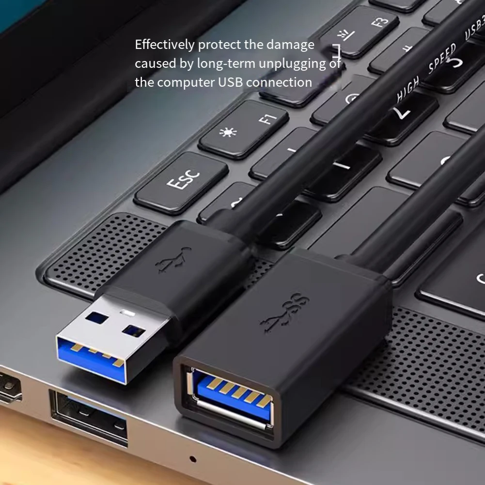 Удлинительный кабель USB 3.0 между мужчинами и женщинами, удлинитель USB 3.0 для ПК, ноутбука, U-диска, аксессуар для удлинителя USB-кабеля Smart-TV