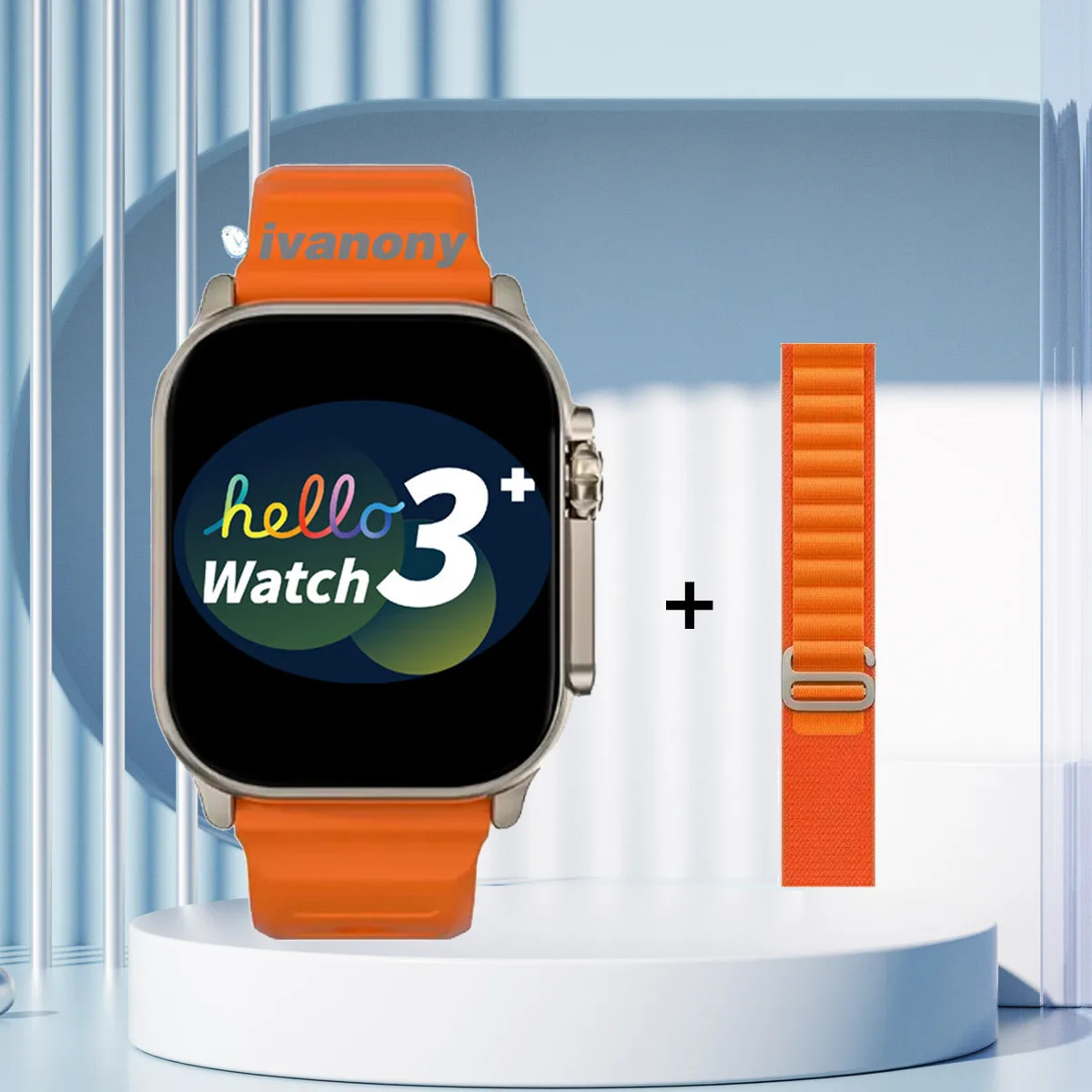 

Оригинальные умные часы Hello 3 Plus, 4 ГБ/ROM, Bluetooth, компас для вызова, обои на заказ, фитнес-трекер, Amoled, умные часы для мужчин и женщин