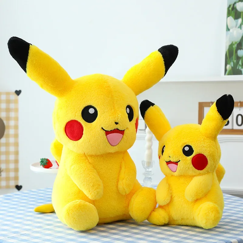 Pokemon Pikachu Large Rabbit Plush Toys 30-90cm Kawaii Anime Stuffed Dolls Pokémon Soft Stuffed Giant Pillow Gift for Childrens