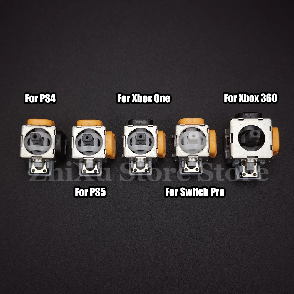 2-10PCS Replacement Hall Effect Joystick 3D Analog Joystick for PS5 PS4 For Xbox One/360 Switch Pro Controller Repair Accessory