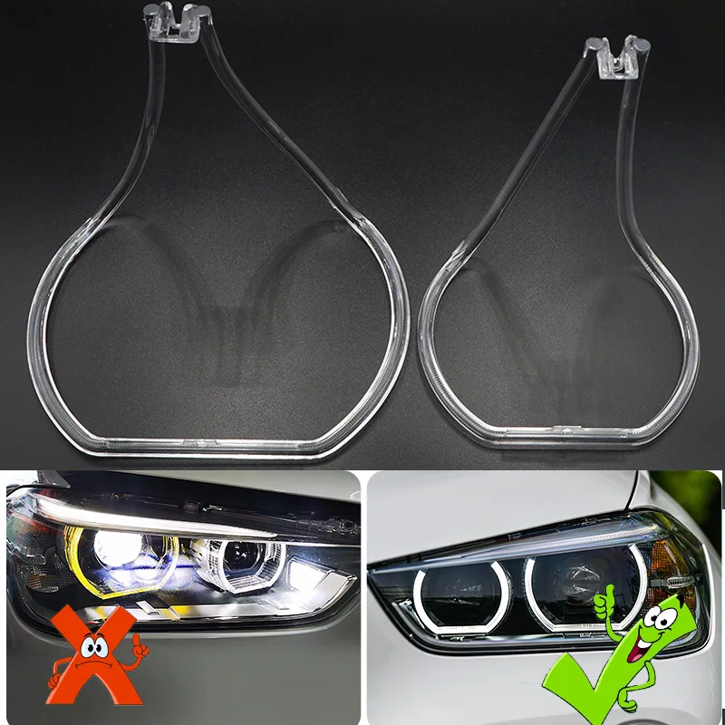 

Suitable for BMW X1 F49 2016-2019 DRL Aperture Ring Daytime Running Light Light Guide Plate Daytime Running Light Tube