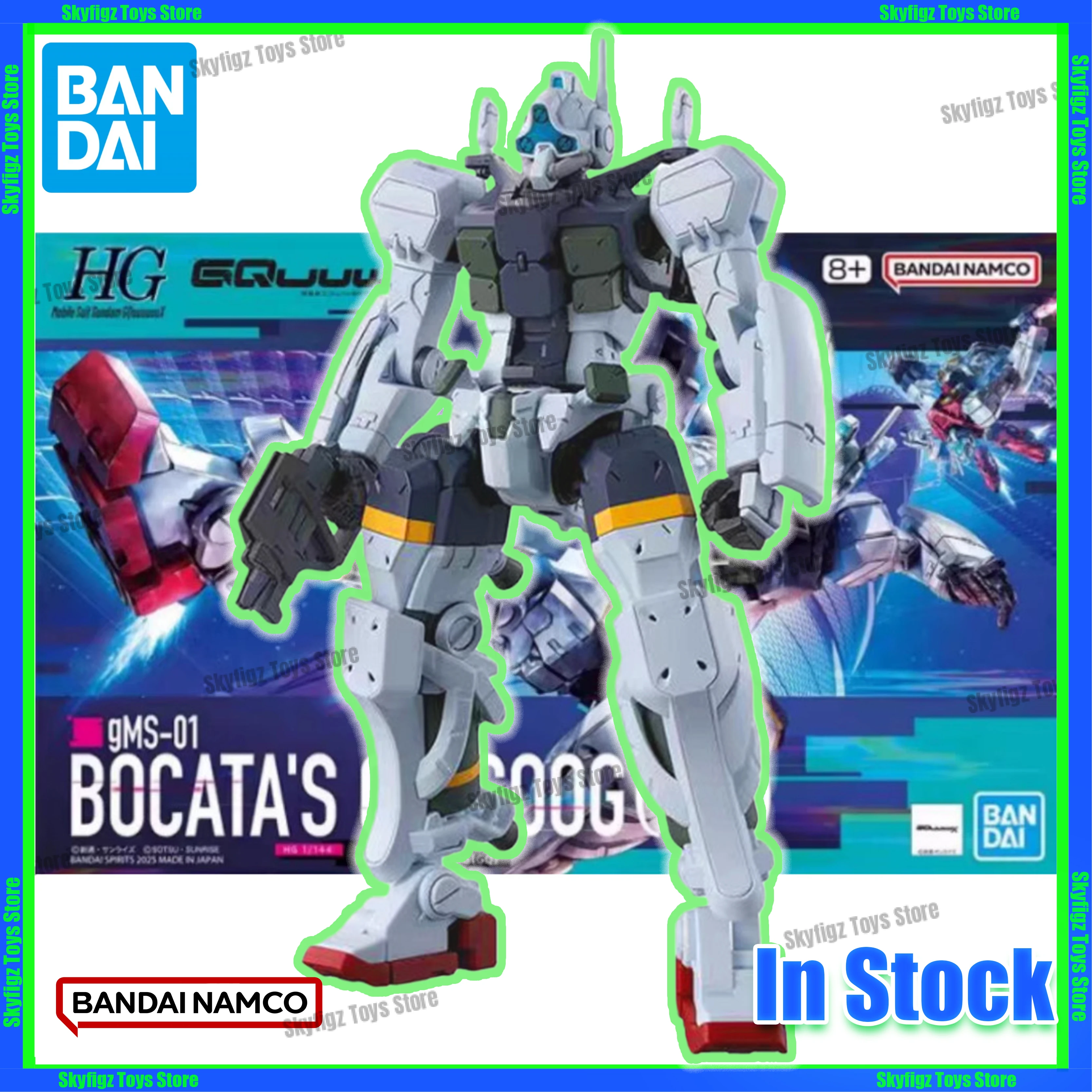 

В наличии пластиковая модель Don Bandai HG 1/144 Gundam Quarks Grugugu Poka Tower, собранная передвижная коллекционная машина в подарок