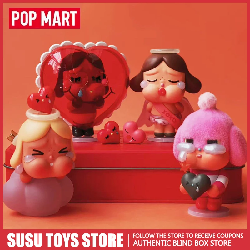 

POP MART CRYBABY Crying For Love Series Blind Box | Kawaii Anime Action Figure Mystery Surprise Toy | Collectible Deskto