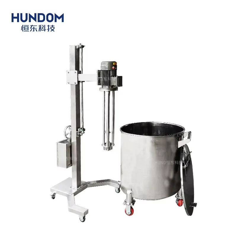 Stainless Steel Emulsion Car Paint Mixing Machine, Industrial Agitator Printing Ink Mixing Machine