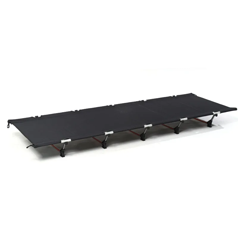 

Outdoor folding bed, camping furniture, aluminum alloy portable beach camping folding bed,camping cots