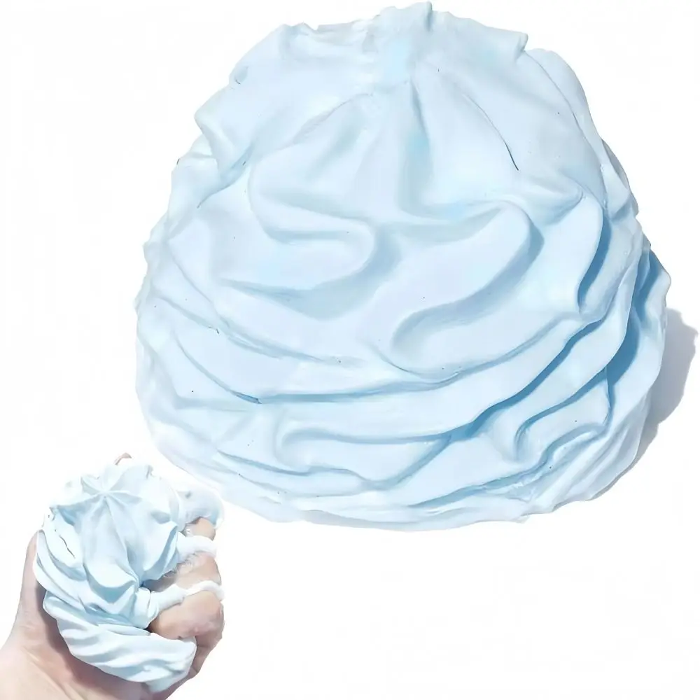 Creative Hand Relax Cream Roll Squeeze Slow Rebound Food Shape Push Bubble Roll Kneading PU Cake Slow Rising Adults