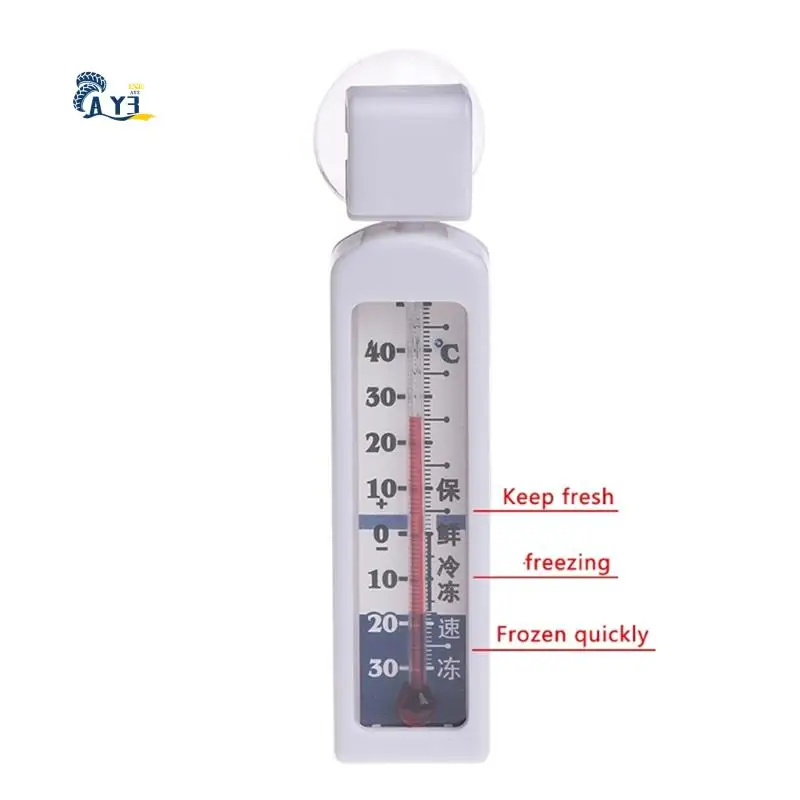 

AY03-5 Piece Refrigerator Line Freezer Thermometer Fridge Refrigeration Temperature Gauge Monitor Home Use -30℃-40℃