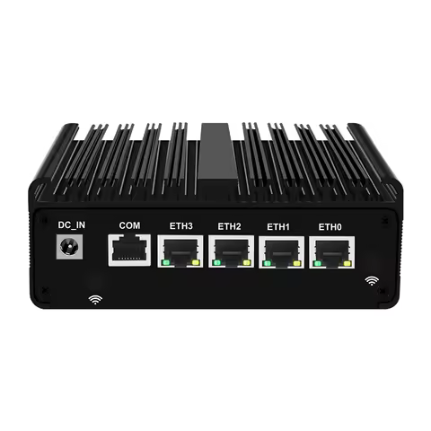 12th Gen N150 Fanless Mini PC N100 4x I226-V 2.5G LAN N5105 N6000 NVMe Barebone Mini Computer Proxmox PfSense Firewall Router